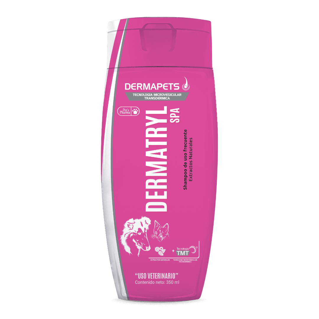 Dermatryl Shampoo Spa Dermatológico 350ml - Pet's Pharma Dermatryl Shampoo Spa Dermatológico 350ml - Pet's Pharma